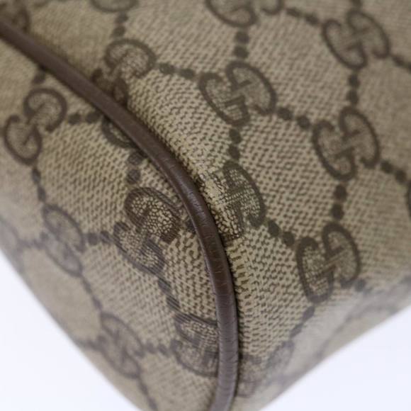 GUCCI GG Supreme Web Sherry Line Clutch Bag PVC Beige Red 89 01 012 Auth th4807 - Picture 7 of 16